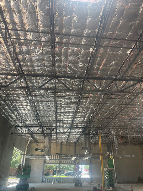 Pin-Weld Ceiling Insulation project photo 3
