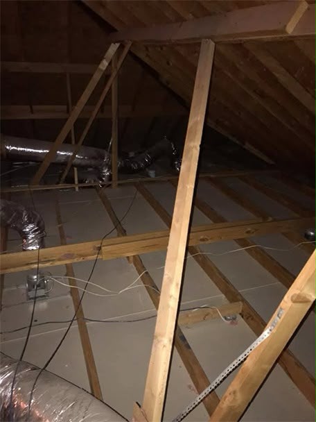 Insulation Removal installation project by Mustang Insulation Services