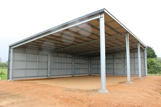 Metal Building & Warehouse installation detail by Mustang Insulation Services