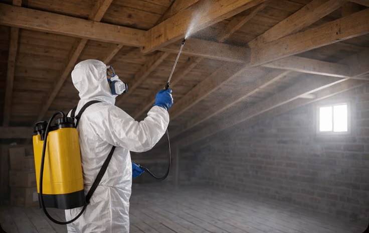 Rodent Exclusion & Attic Sanitation installation project by Mustang Insulation Services