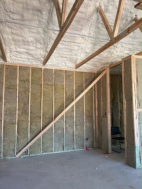 Soundproofing installation project by Mustang Insulation Services